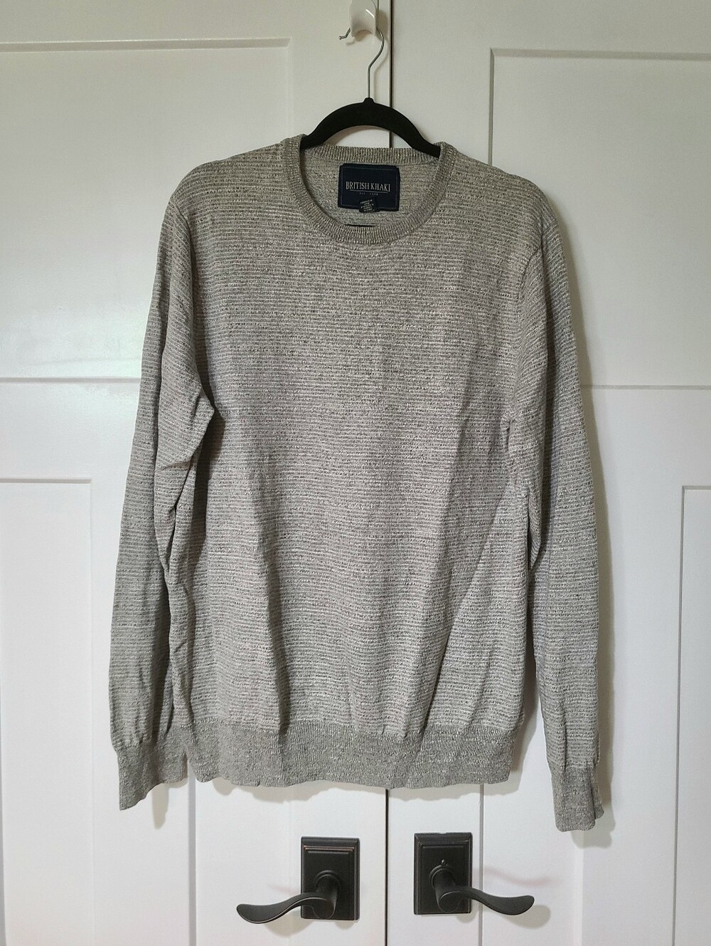 British Khaki Mens Sweater